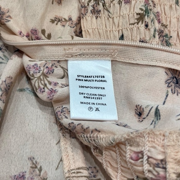 ASTR the Label Floral Sweetheart Neckline Puff Sleeve Corset Blouse – Size Small - Picture 11 of 13